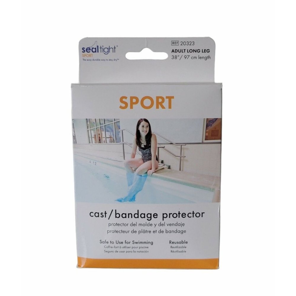 Leg Cast Cover Seal Tight Best Watertight Bandage Protection Sport Swim Long